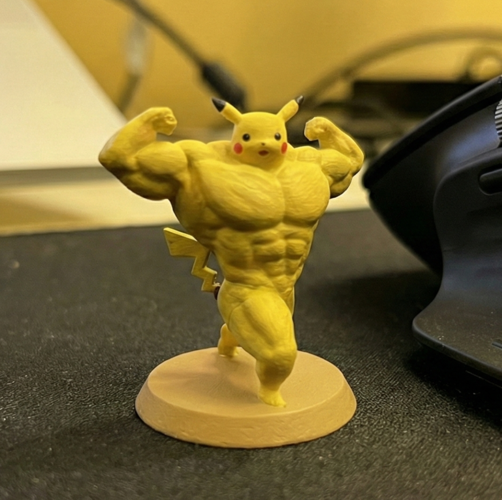 Buff Pikachu (12 cm)