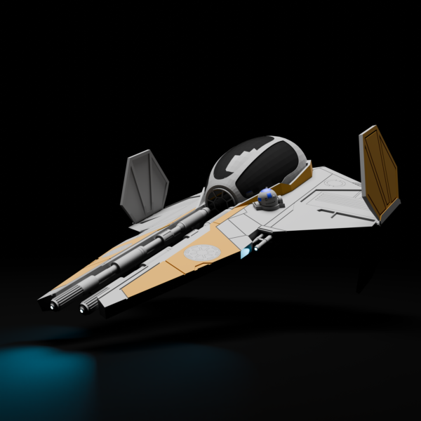 Jedi Star Fighter(7-20 cm)